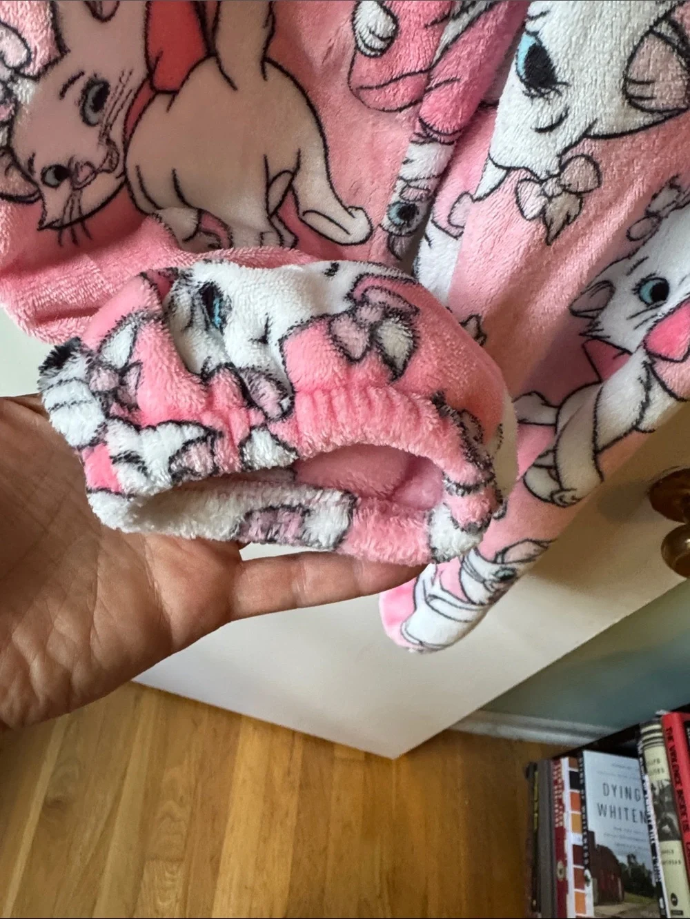 Disney Pink Marie Cat Fleece Pajama Set